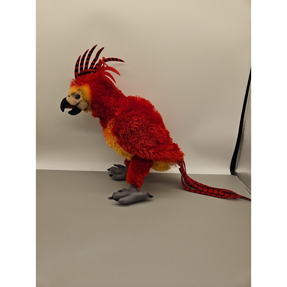 The Wizarding World of Harry Potter Red Fawkes Phoenix Bird Plush Stuffed Animal
